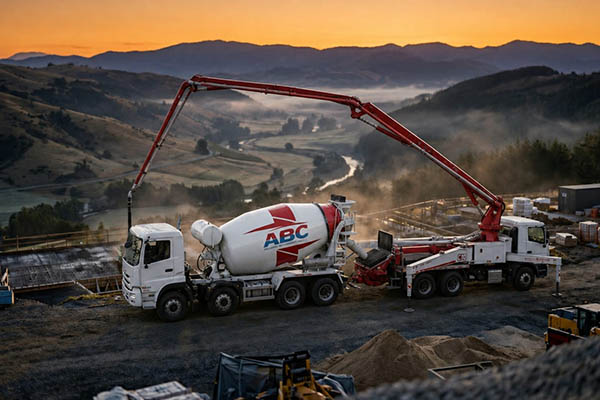 Concrete Pump Long Boom abc 3